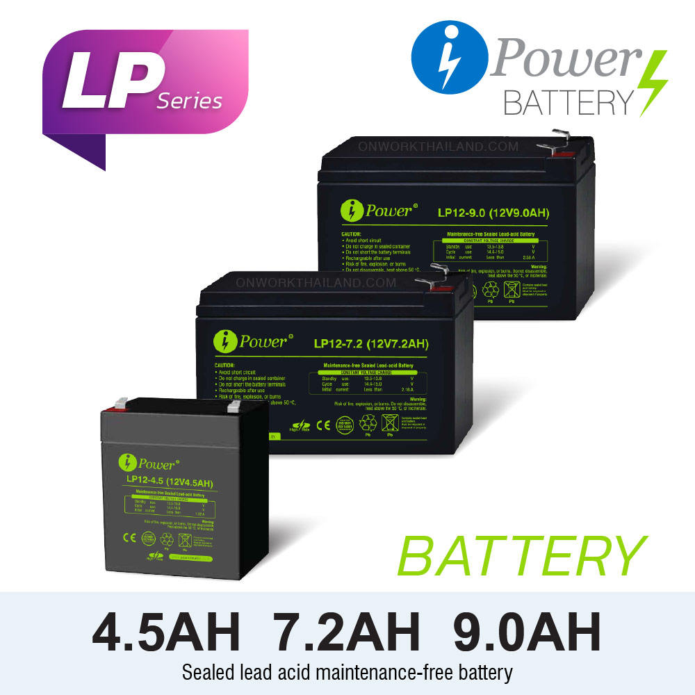 Ipower battery cleanline ups by onworkthailand