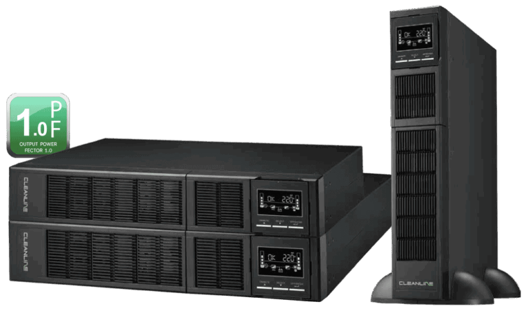 TR-Series 1-3kVA | CLEANLINE UPS True Online Rack PF 1.0