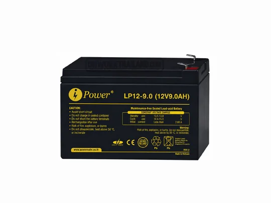 iPower Battery LP12-9.0 แบตเตอรี่ 12V 9Ah AGM VRLA สำหรับ UPS