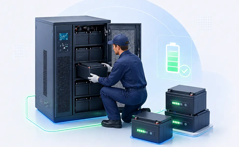แบตเตอรี่ UPS iPower Battery สำหรับเครื่องสำรองไฟ CLEANLINE UPS