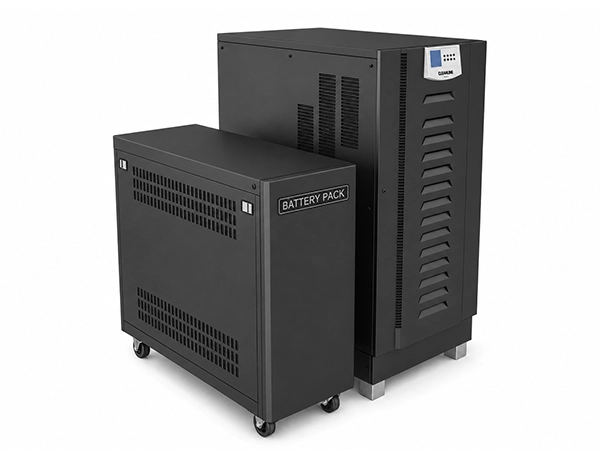 CLEANLINE เครื่องสำรองไฟ Isolation Transformer รุ่น G-15K33 พร้อมตู้แบตเตอรี่ PB-05