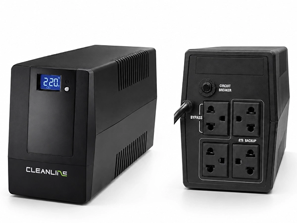 เครื่องสำรองไฟ Line Interactive CLEANLINE รุ่น CL-1000ICT สำหรับอุปกรณ์สำนักงาน