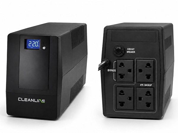 เครื่องสำรองไฟ Line Interactive CLEANLINE รุ่น CL-1000X สำหรับสำนักงาน
