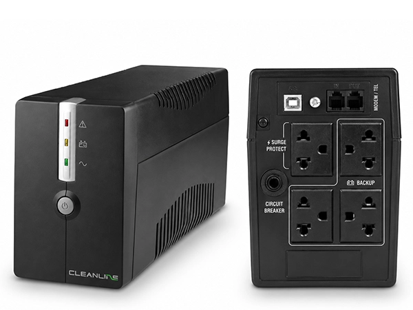 เครื่องสำรองไฟ Line Interactive CLEANLINE รุ่น L-850C สำหรับคอมพิวเตอร์