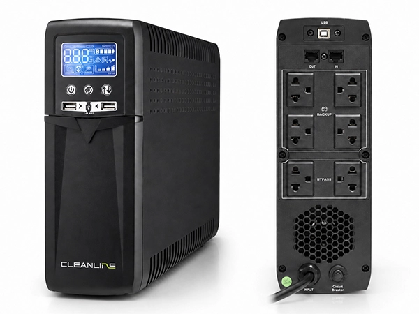 เครื่องสำรองไฟ Line Interactive CLEANLINE รุ่น Prime-1200 1200VA 720W