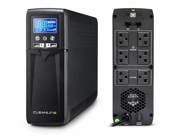 เครื่องสำรองไฟ Line Interactive CLEANLINE รุ่น Prime-1500 1500VA 900W