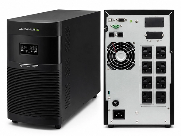 CLEANLINE True Online 1 Phase UPS รุ่น T-2000 แบบ Tower 2kVA
