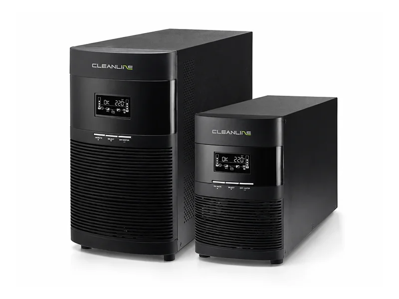 เครื่องสำรองไฟ CLEANLINE T-Series 1–3kVA PF 1.0 แบบ True On-Line UPS