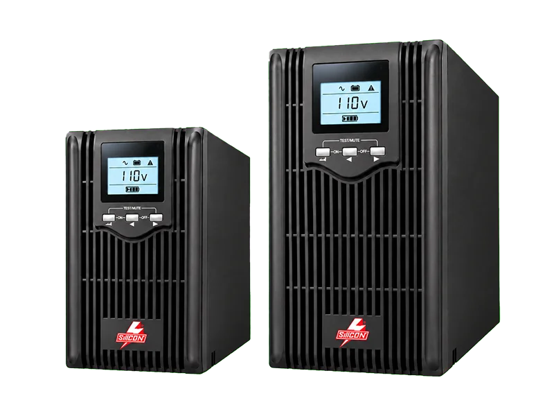 ภาพตัวเครื่อง UPS Silicon SI900 Series รุ่น SI901 และ SI903 สำหรับแรงดัน 100–120VAC