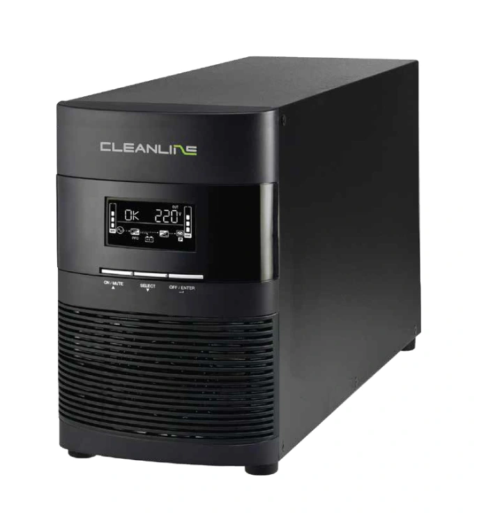 Cleanline UPS T-1000 V3 และ T-1500 V3 เครื่องสำรองไฟ True Online Double Conversion PF1.0 ด้านหน้า